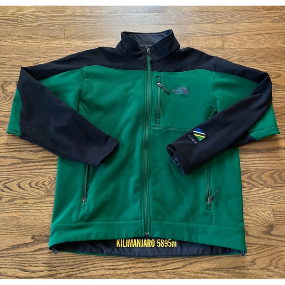 The North Face Other - The North Face Apex Kilimanjaro 7 Summits Project Softshell Jacket Green Mens L